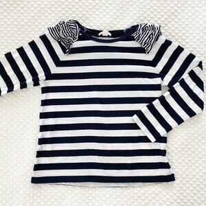 Crewcuts Ruffle Shoulder Top, Size 12